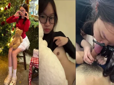 Em nữ sinh kính cận nghiện chim sáng nào cũng kéo quần đòi bú