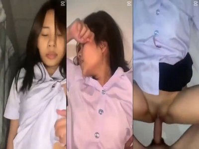 Em nữ sinh trong bộ đồng phục trường trốn học đi nhà nghỉ