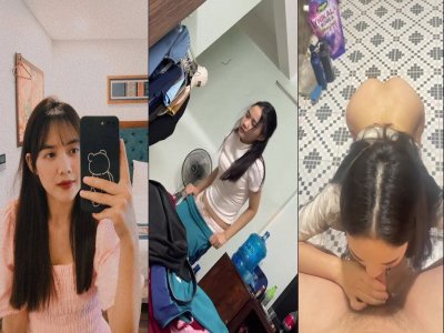 Em sinh viên bướm hồng anh hành hạ em từ phòng tắm ra đến giường